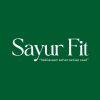 logo sayur fit hijau putih